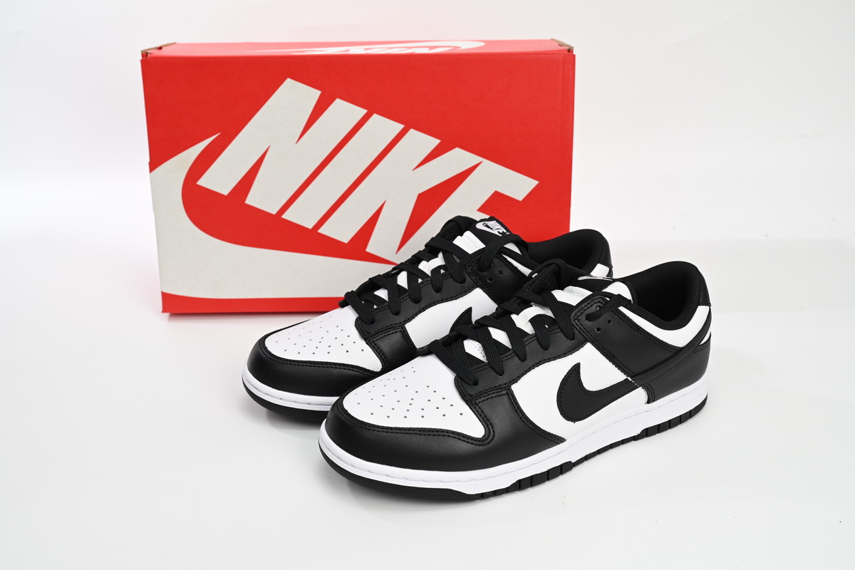 EM Sneakers Nike Dunk Low Retro White Black Panda
