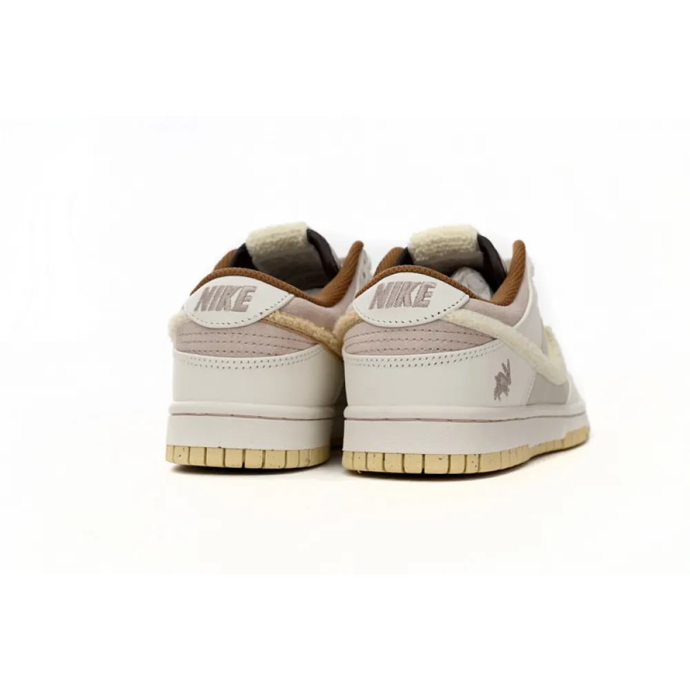 EM Sneakers Nike Dunk Low Retro PRM Year of the Rabbit Fossil Stone