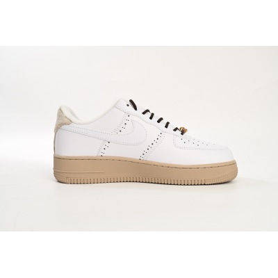 EM Sneakers Nike Air Force 1 Low White Light Drown 02