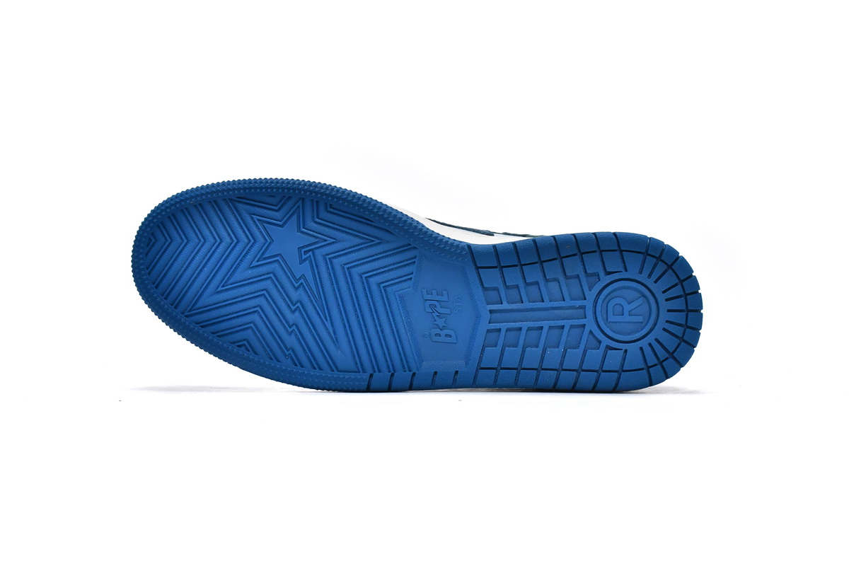 EM Sneakers A Bathing Ape Bape SK8 Sta ABC Camo Blue