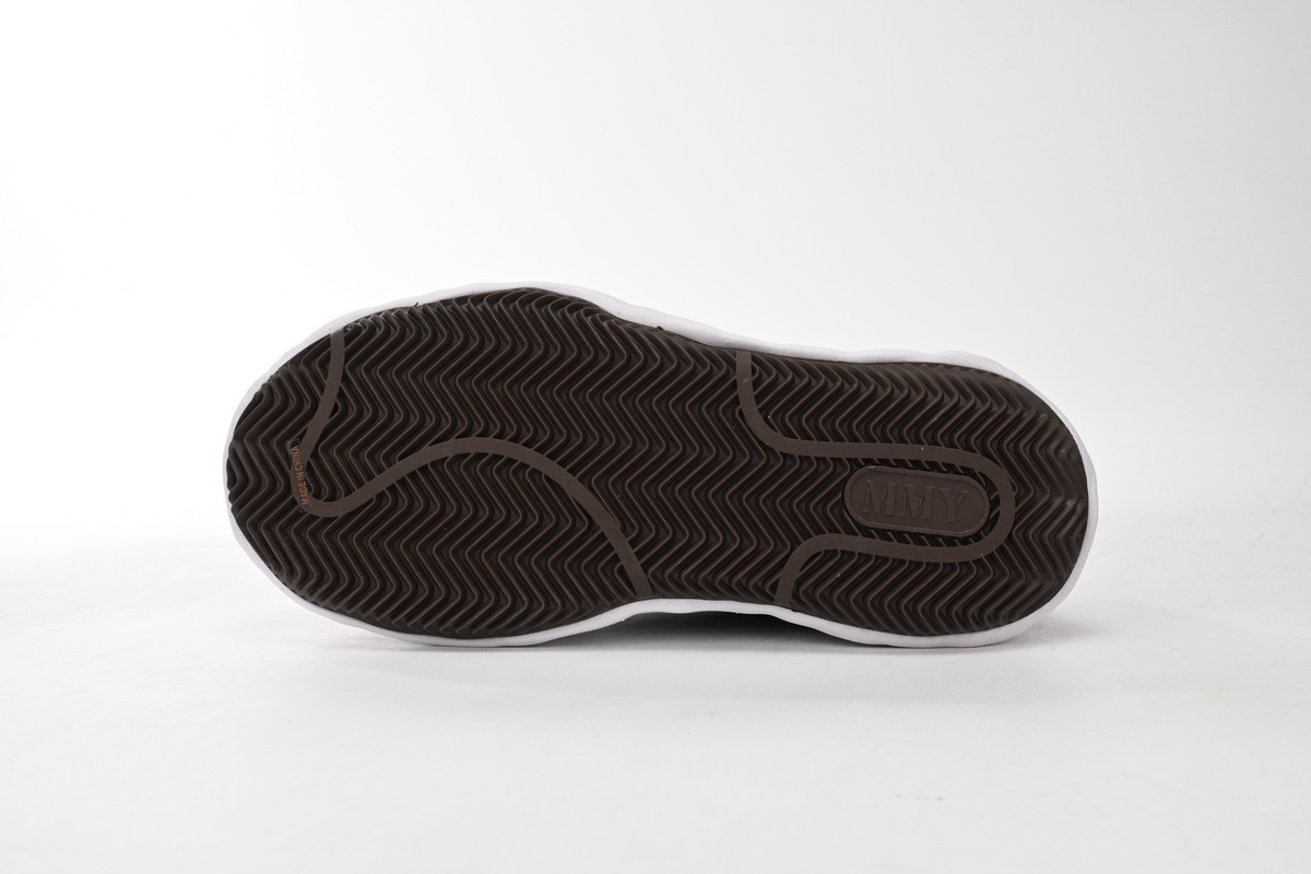 EM Sneakers Mihara Yasuhiro Blakey OG Sole Leather Low Black NO.701