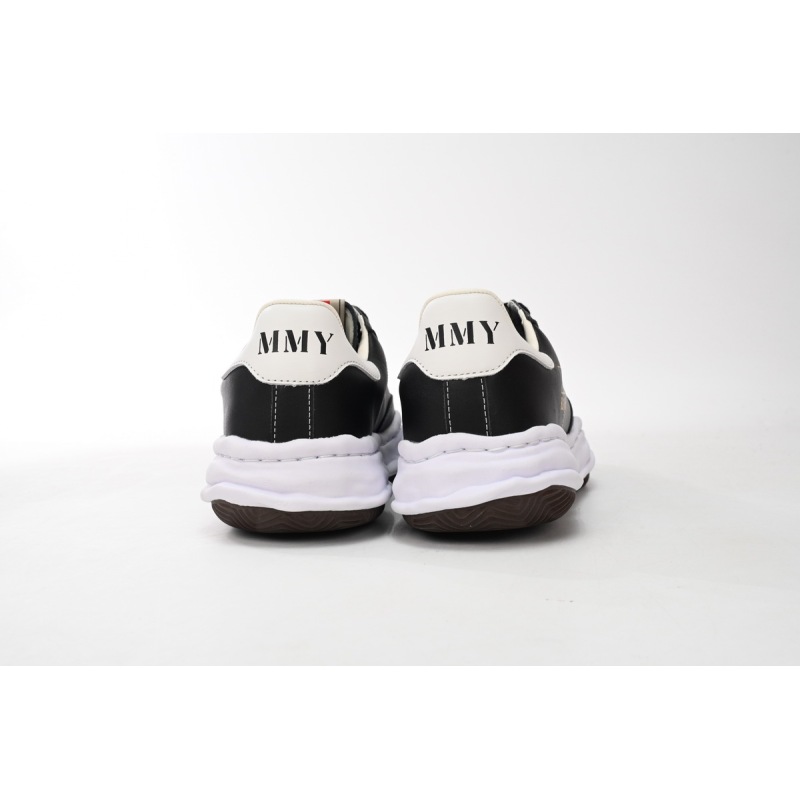 EM Sneakers Mihara Yasuhiro Blakey OG Sole Leather Low Black NO.701