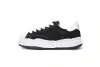 EM Sneakers Mihara Yasuhiro Blakey OG Sole Canvas Low Black No Logo NO.703