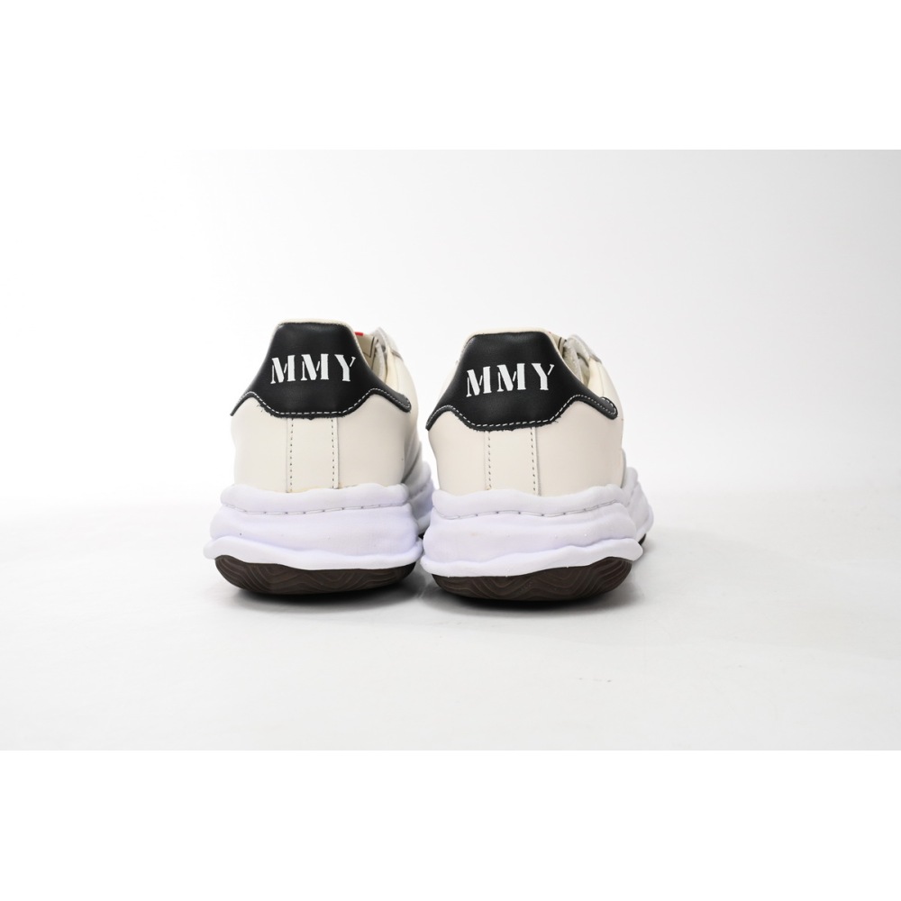 EM Sneakers Mihara Yasuhiro Blakey OG Sole Leather Low White NO.702