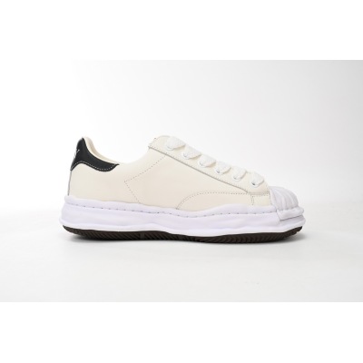 EM Sneakers Mihara Yasuhiro Blakey OG Sole Leather Low White NO.702 02