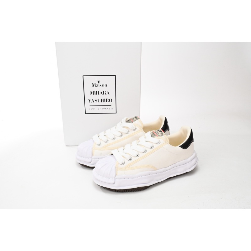 EMSneakers Maison Mihara Yasuhiro White And White Yellow