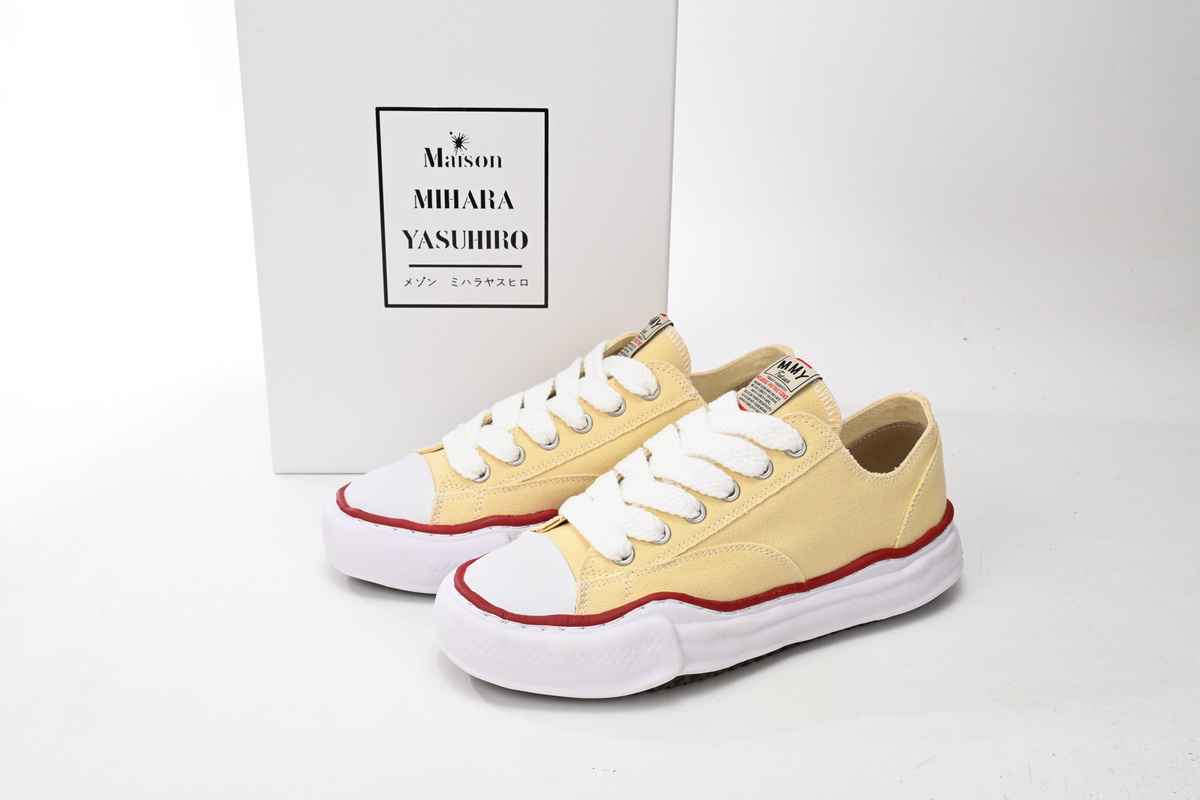 EM Sneakers Mihara Yasuhiro Peterson OG Sole Canvas Low Natural NO.781