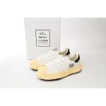 EMSneakers Maison Mihara Yasuhiro White And White Yellow Black Background