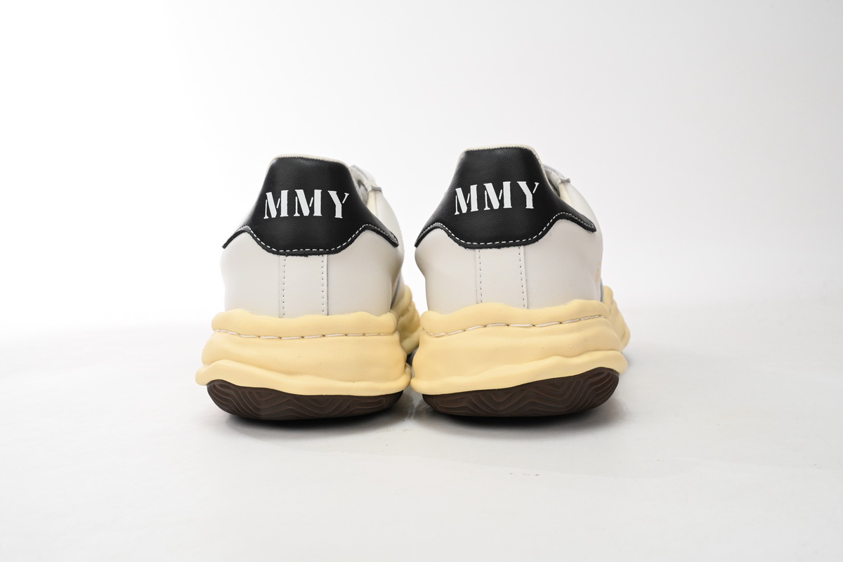 EM Sneakers Mihara Yasuhiro White and White Yellow Black Tail NO.791