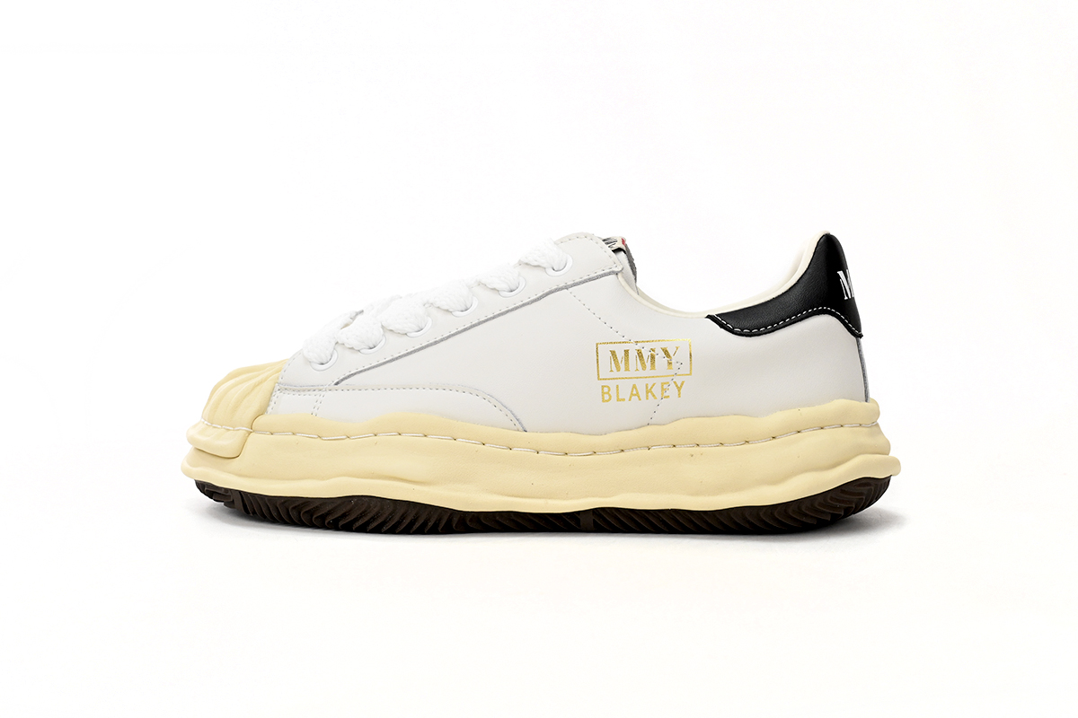EM Sneakers Mihara Yasuhiro White and White Yellow Black Tail NO.791
