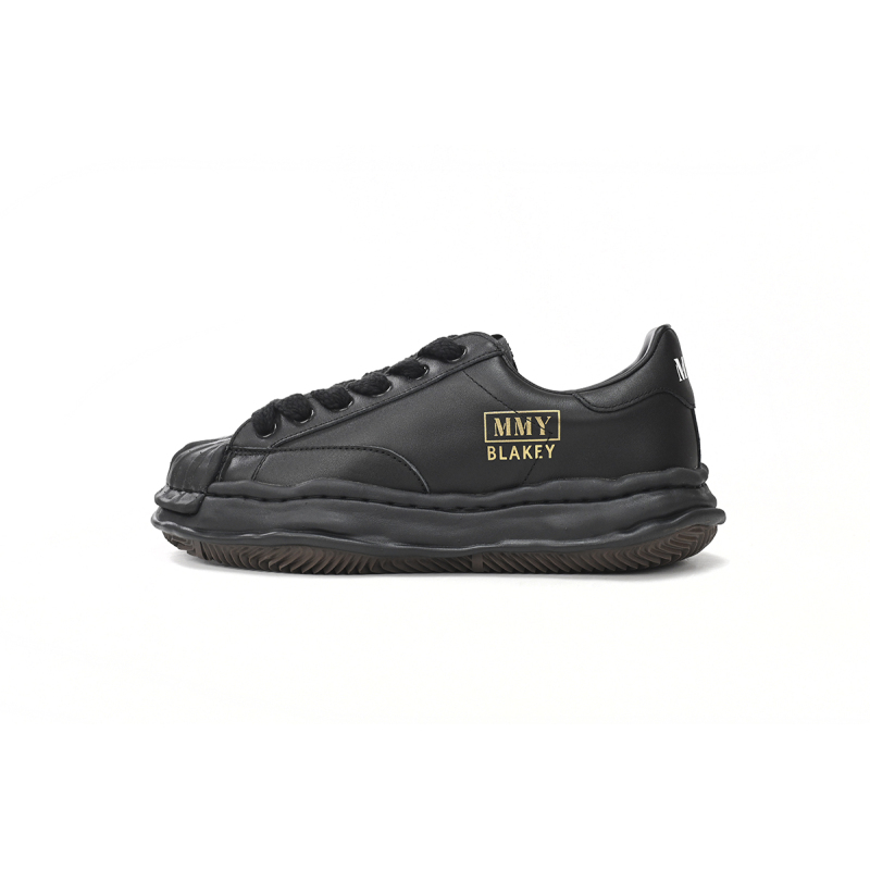 EM Sneakers Mihara Yasuhiro All Black Golde NO.751