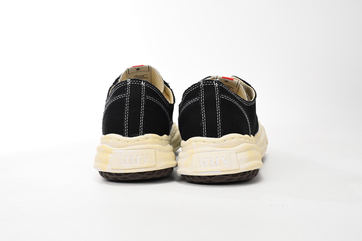 EM Sneakers Mihara Yasuhiro Blakey OG Sole Canvas Low Black White NO.731