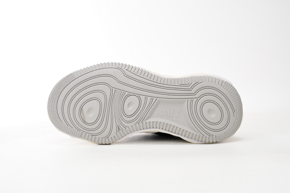 EM Sneakers Mihara Yasuhiro White and Black Gray Low NO.769