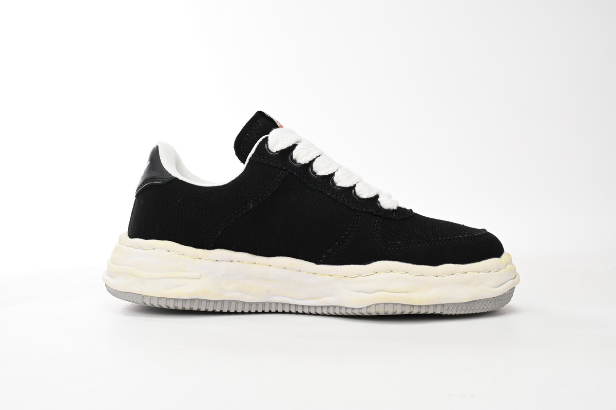EM Sneakers Mihara Yasuhiro White and Black Gray Low NO.769