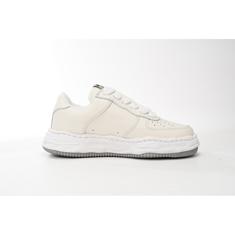 EM Sneakers Mihara Yasuhiro White And White Gray Low NO.744