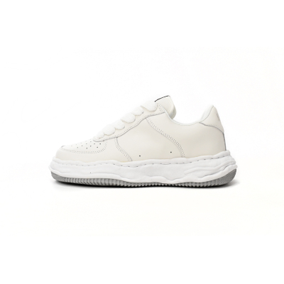 EM Sneakers Mihara Yasuhiro White And White Gray Low NO.744 01