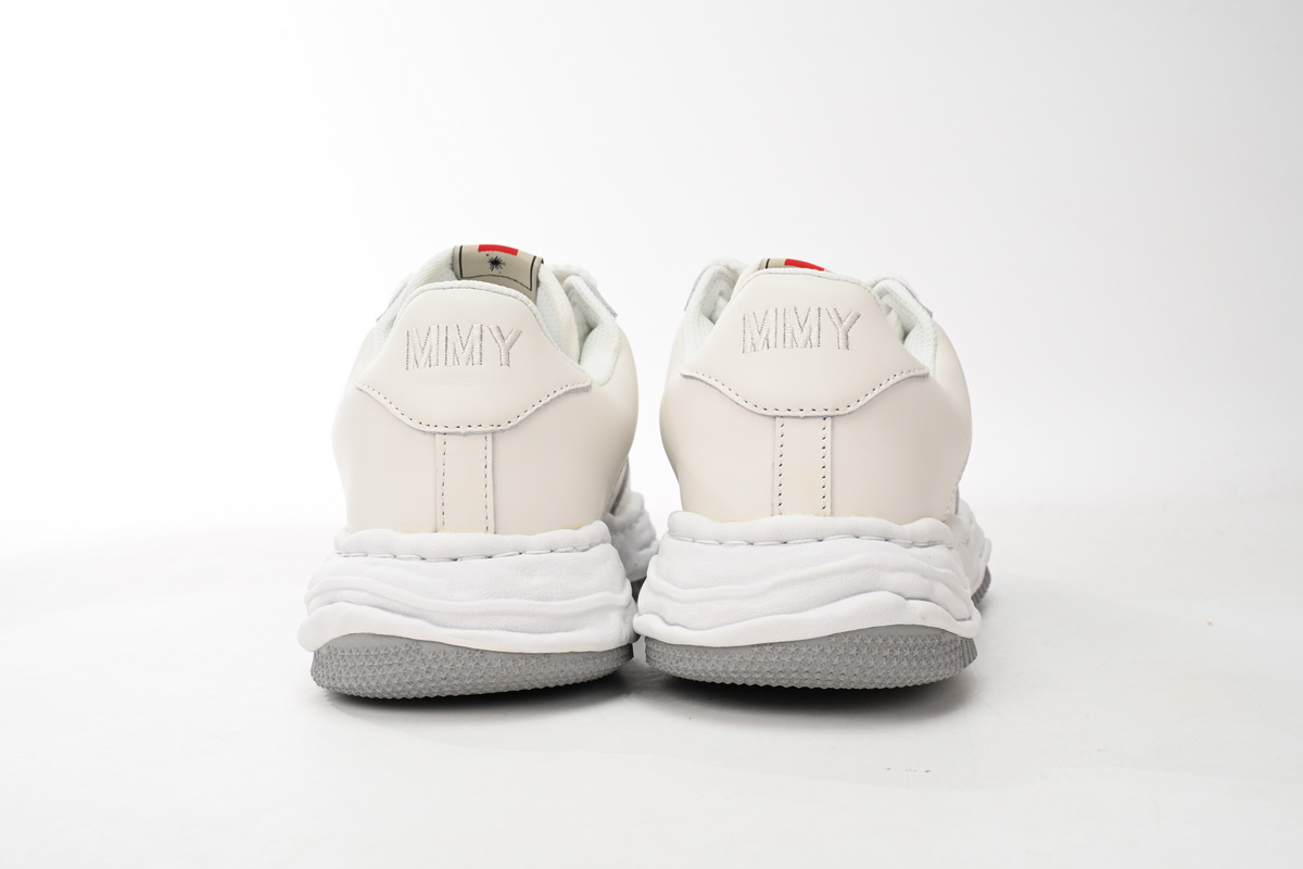 EM Sneakers Mihara Yasuhiro White And White Gray Low NO.744