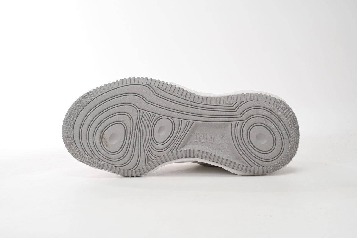 EM Sneakers Mihara Yasuhiro White And White Gray Low NO.744