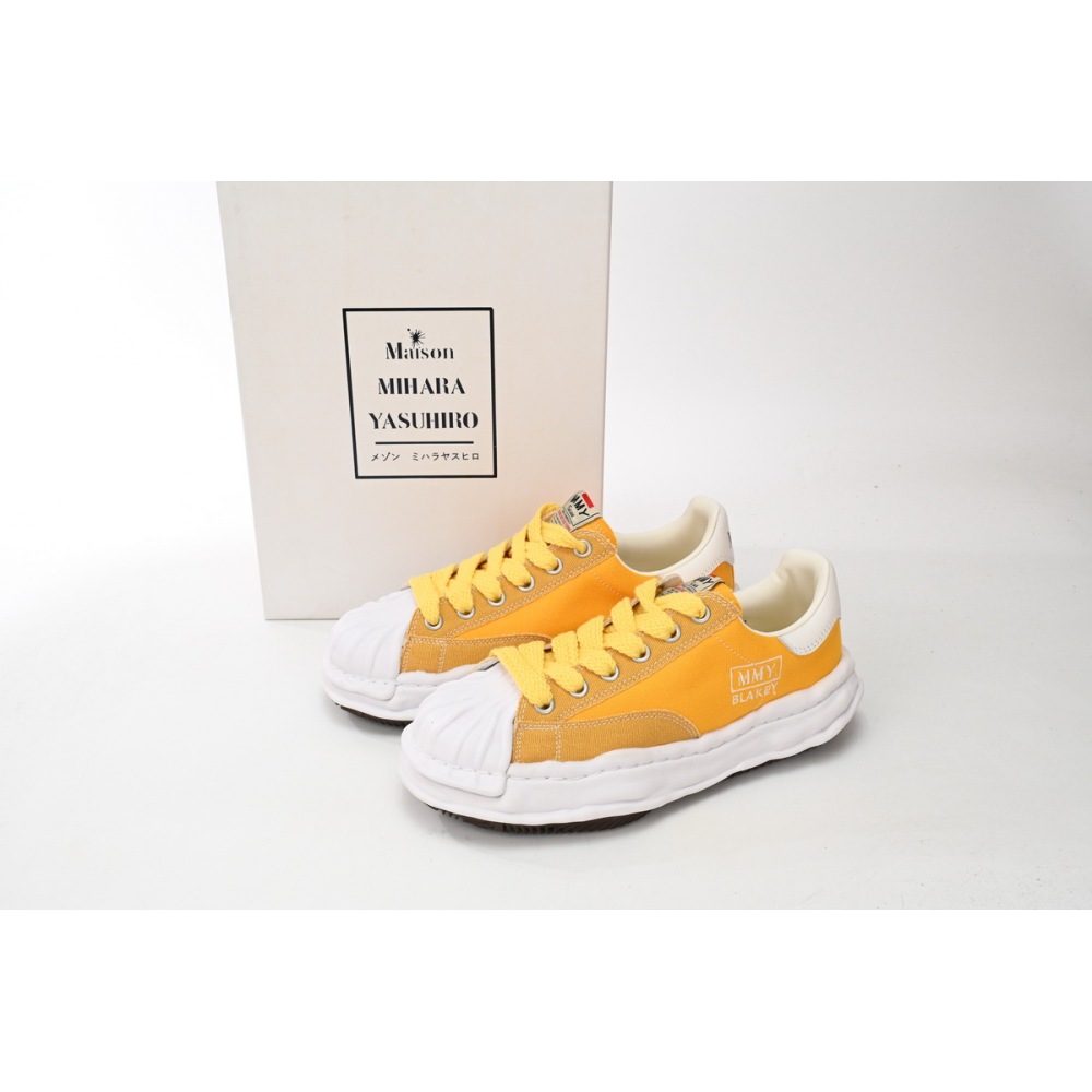 EM Sneakers Mihara Yasuhiro White and White Yellow