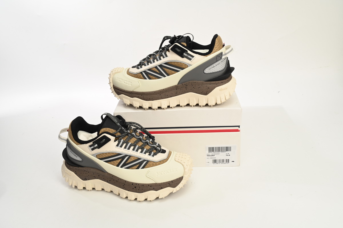 EMSneakers Moncler Trailgrip Beige White