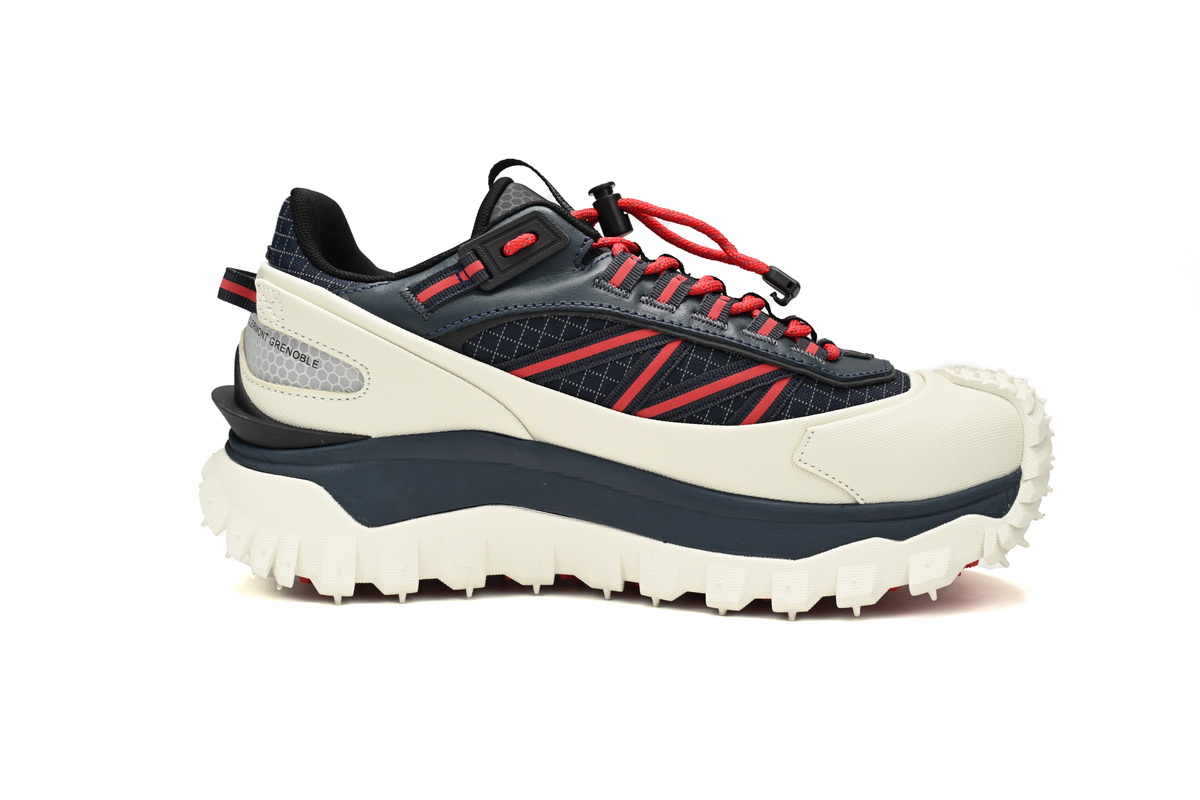 EMSneakers Moncler Trailgrip Fluorescent Black Black White Red