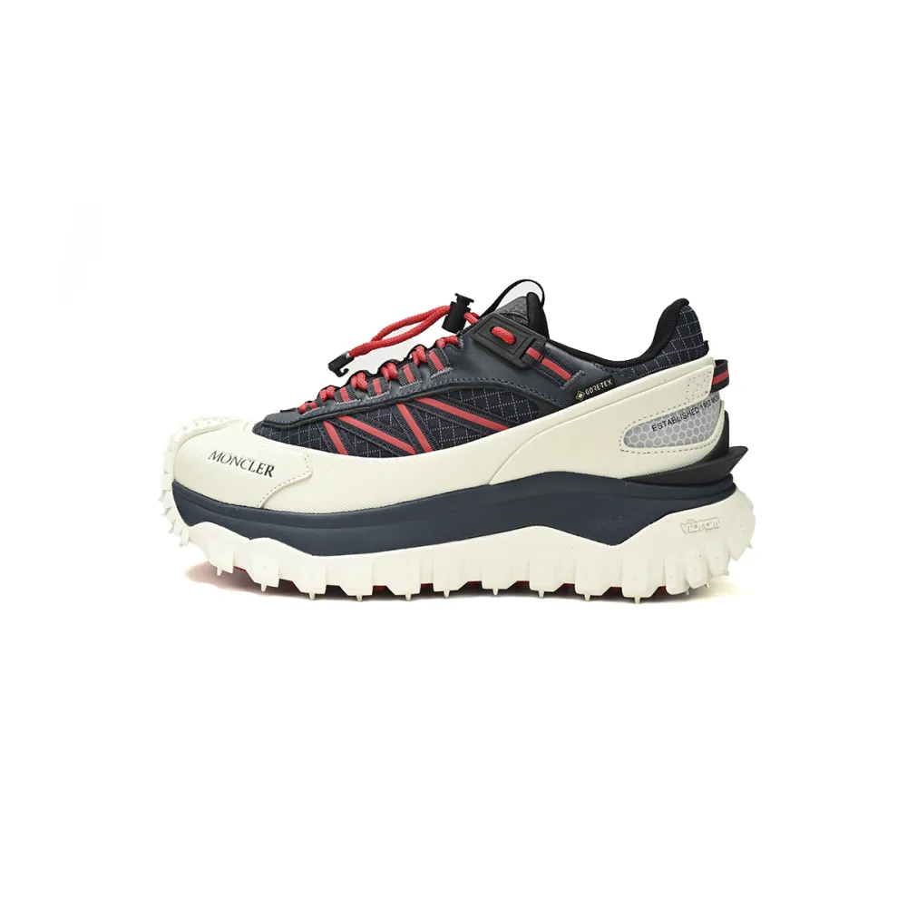 EMSneakers Moncler Trailgrip Fluorescent Black Black White Red