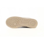 EM Sneakers A Bathing Ape Bape Sta Low White Brown Mirror Surface