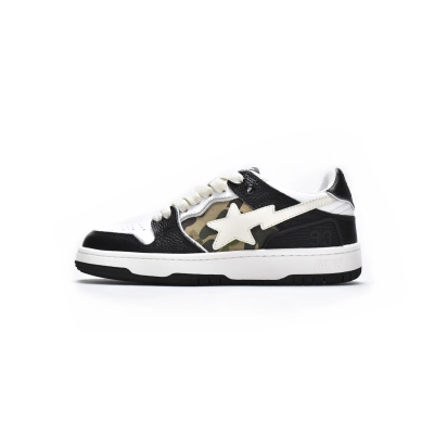 EM Sneakers A Bathing Ape Bape SK8 Sta Black 01