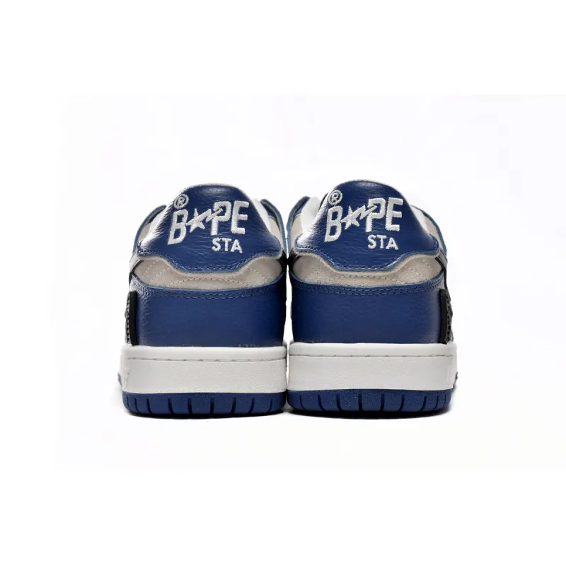 EM Sneakers A Bathing Ape Bape SK8 Sta Blue Grey