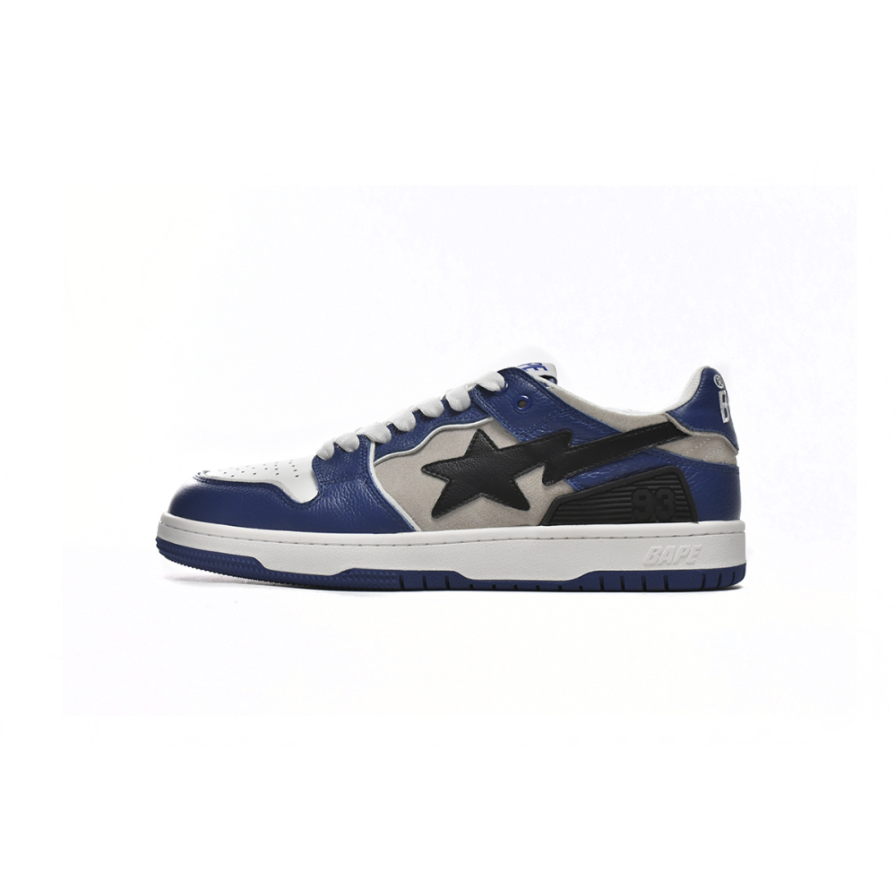 EM Sneakers A Bathing Ape Bape SK8 Sta Blue Grey
