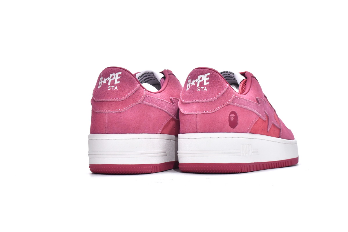 EM Sneakers A Bathing Ape Bape Sk8 Sta Pink