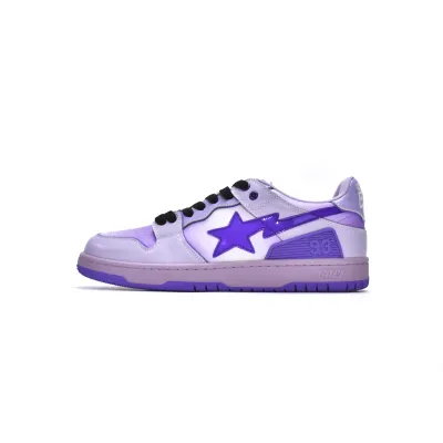 EM Sneakers A Bathing Ape Bape SK8 Sta Gradient purple 01