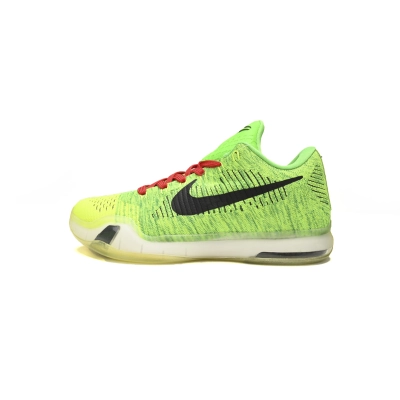 EM Sneakers Nike Kobe 10 Elite ID 'Grinch' 01