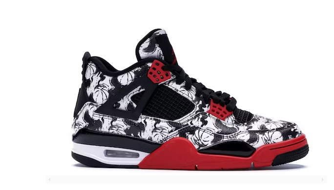 EM Sneakers Jordan 4 Retro Tattoo