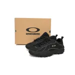 EM Sneakers Oakley Factory Team Chop Saw Brain Dead Black Leather Nubuck
