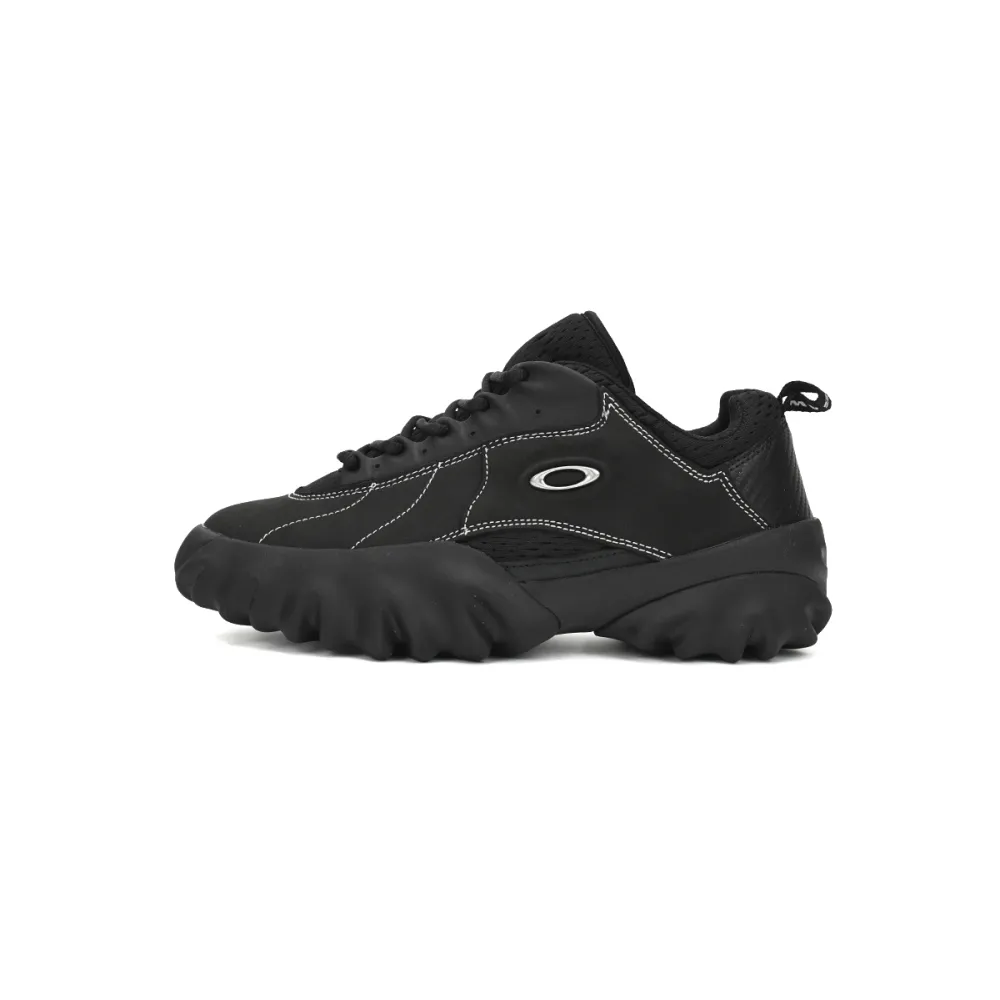 EM Sneakers Oakley Factory Team Chop Saw Brain Dead Black Leather Nubuck
