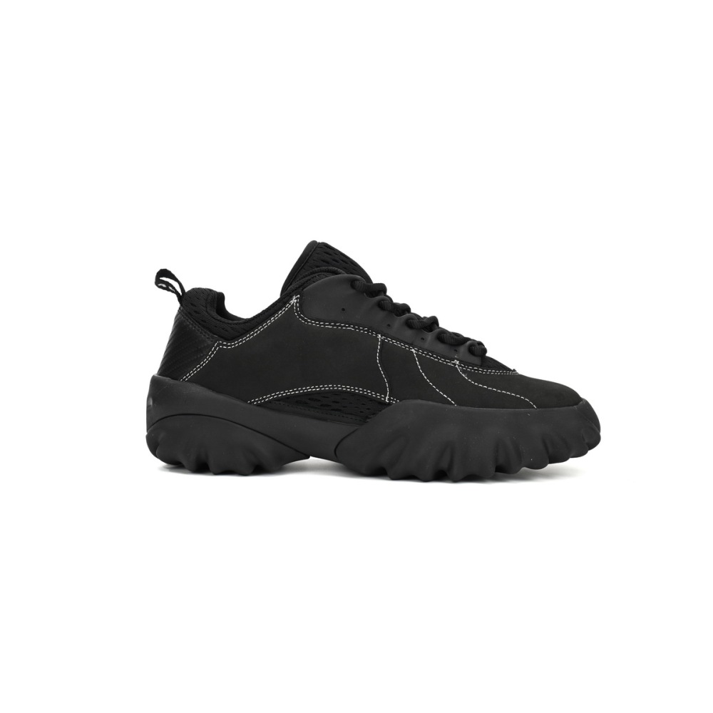 EM Sneakers Oakley Factory Team Chop Saw Brain Dead Black Leather Nubuck
