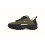 EM Sneakers Oakley Factory Team Chop Saw Brain Dead Olive Nubuck Leather
