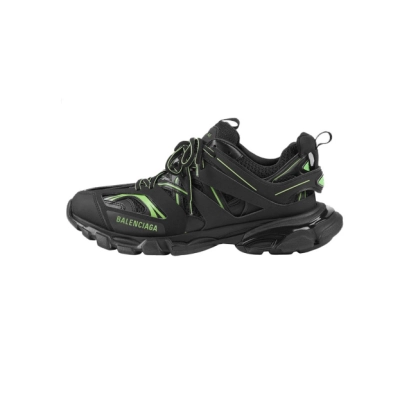 EM Sneakers Balenciaga Track Black Green(Without LED) 01