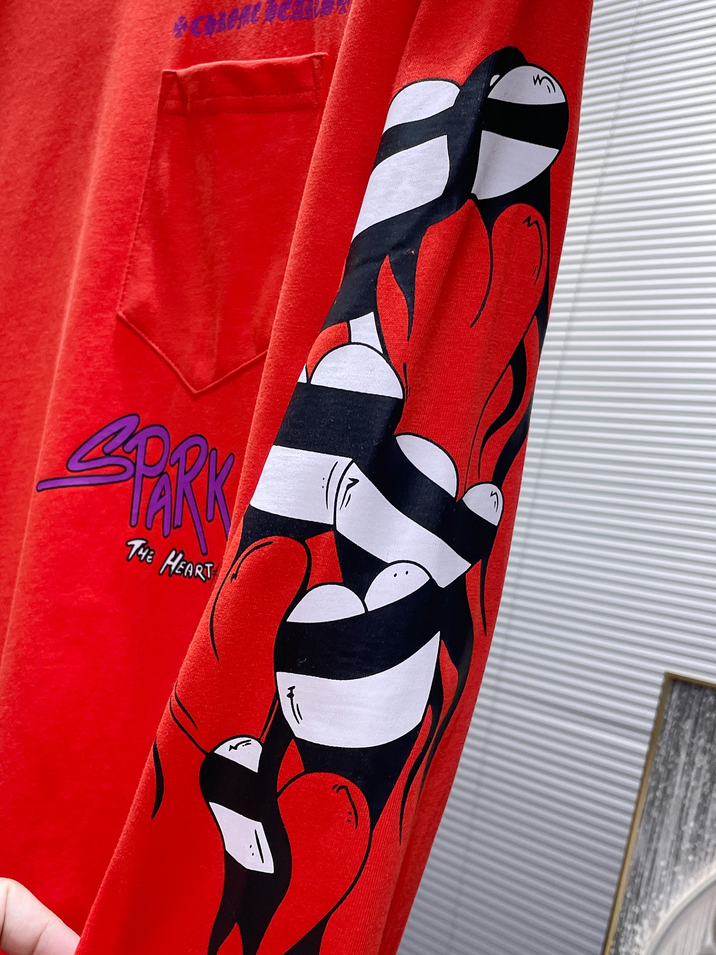 EM Sneakers Chrome Hearts Hoodie 8689