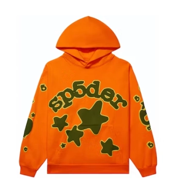 EM Sneakers Sp5der Beluga Hoodie Orange 01
