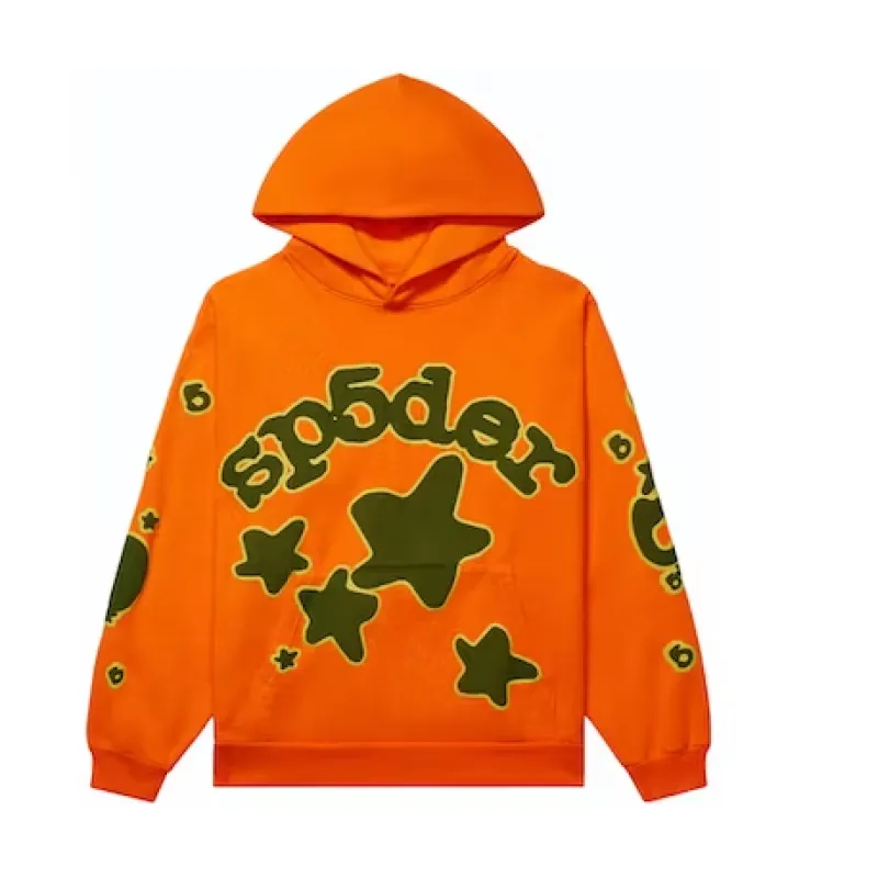 EM Sneakers Sp5der Beluga Hoodie Orange
