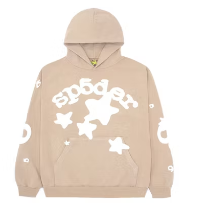 EM Sneakers Sp5der Beluga Hoodie Sand