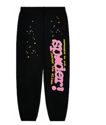 EM Sneakers Sp5der P*NK V2 Sweatpant Black