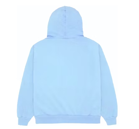 EM Sneakers Sp5der Web Hoodie Sky Blue