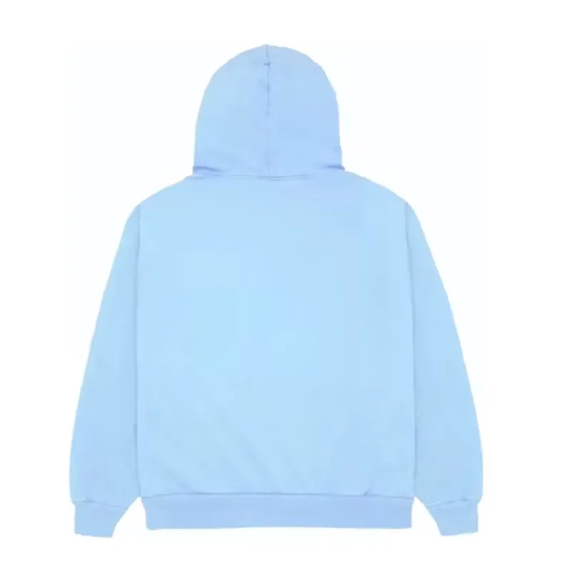 EM Sneakers Sp5der Web Hoodie Sky Blue