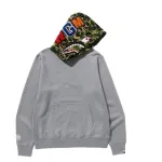 EM Sneakers BAPE ABC Camo Shark Pullover Hoodie Gray