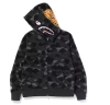 EM Sneakers BAPE Color Camo Shark Full Zip Hoodie (SS23) Black