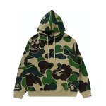 EM Sneakers BAPE x BAYC Camo Pullover Hoodie Green