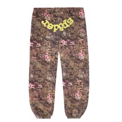 EM Sneakers Sp5der Real Tree OG Web Sweatpants Camo 01